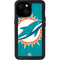 NFL Miami Dolphins Large Logo iPhone 15 Waterproof Case